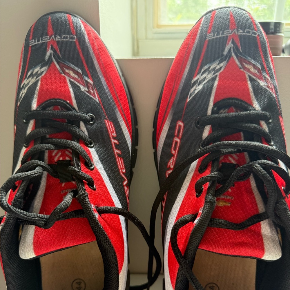 Men’s corvette tennis shoes. Very nice for the corvette lover in your life.